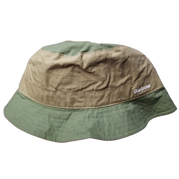 Barbour  Women's color block bucket hat One Size  green NWT - Picture 8 of 8